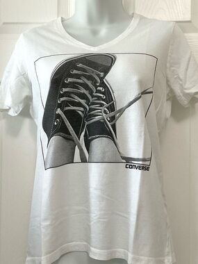Converse Black & White Graphic Tee